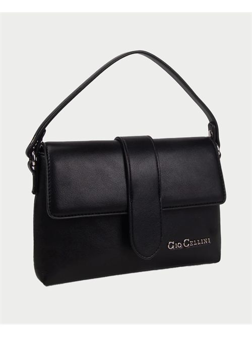 Minibag Gio Cellini in ecopelle con logo GIO CELLINI | YY041NERO